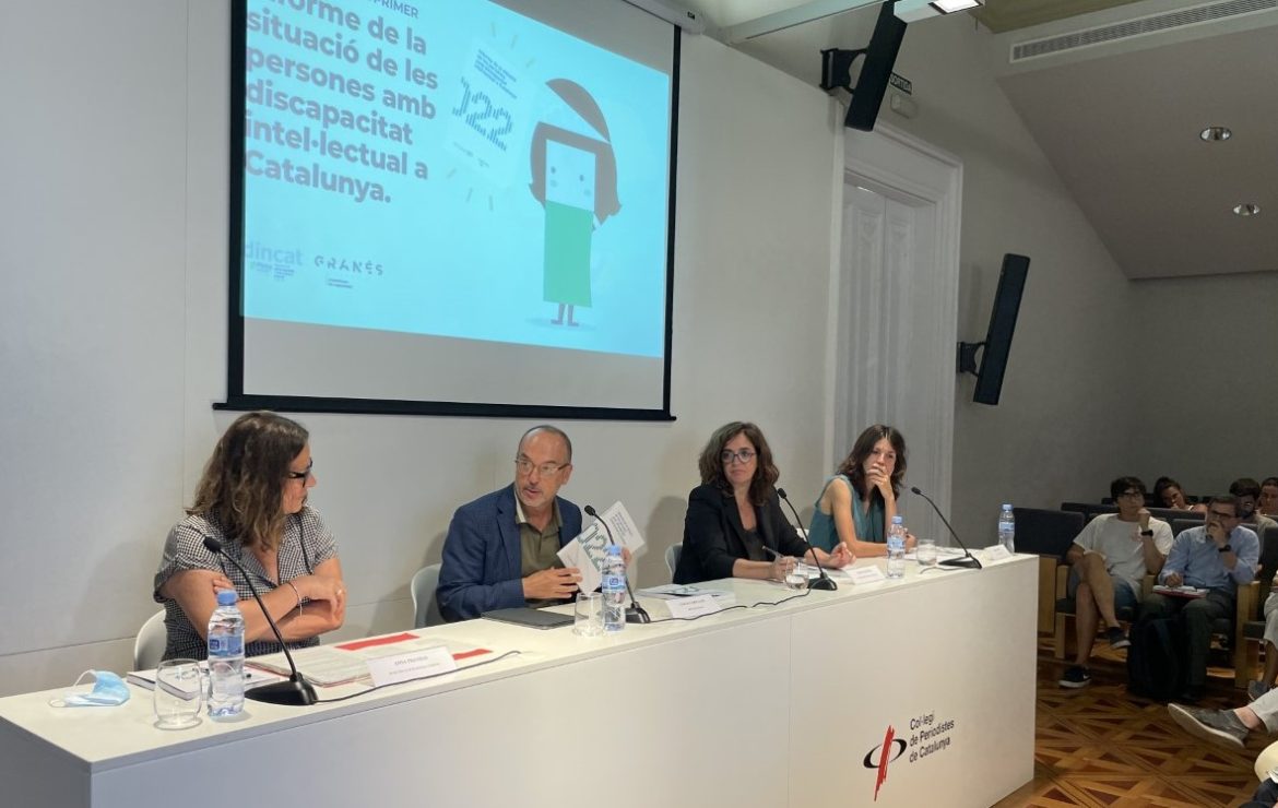 Primer informe de la situació de les persones amb discapacitat intel·lectual a Catalunya elaborat pel sector