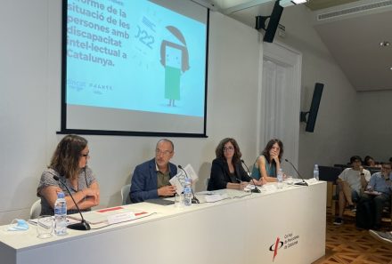 Primer informe de la situació de les persones amb discapacitat intel·lectual a Catalunya elaborat pel sector