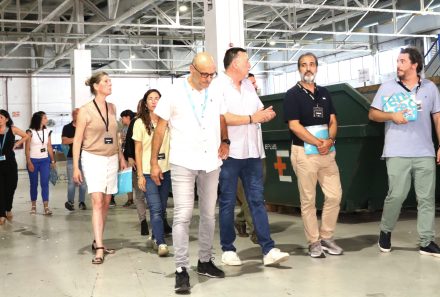 Els responsables de DABA i Nespresso a Espanya visiten l’Espai Femarec