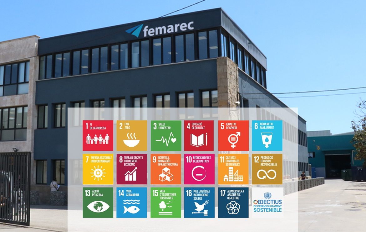 Femarec reafirma el seu compromís amb els Objectius de Desenvolupament Sostenible (ODS)