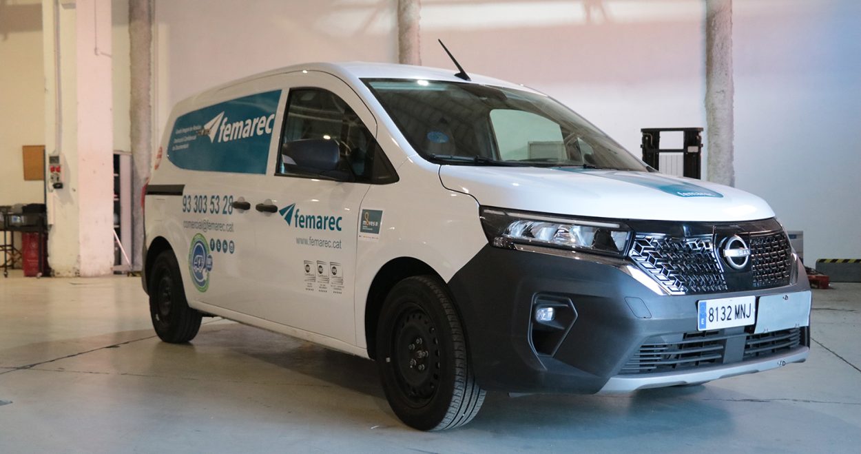 Femarec incorpora un nou vehicle elèctric