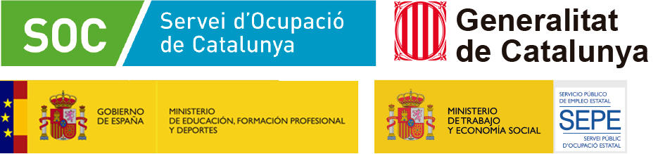 Formació ocupacional per a persones amb discapacitat 2 Logos_FOA-Discap_2025