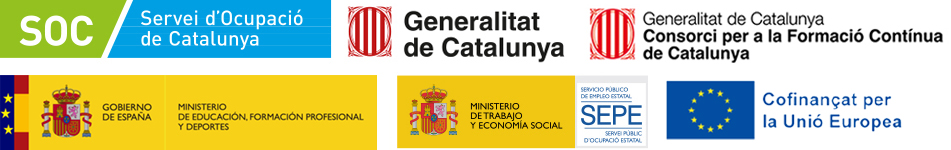 Formació Ocupacional amb Certificat de Professionalitat 2 Logos_FOAP+Consorci_2025