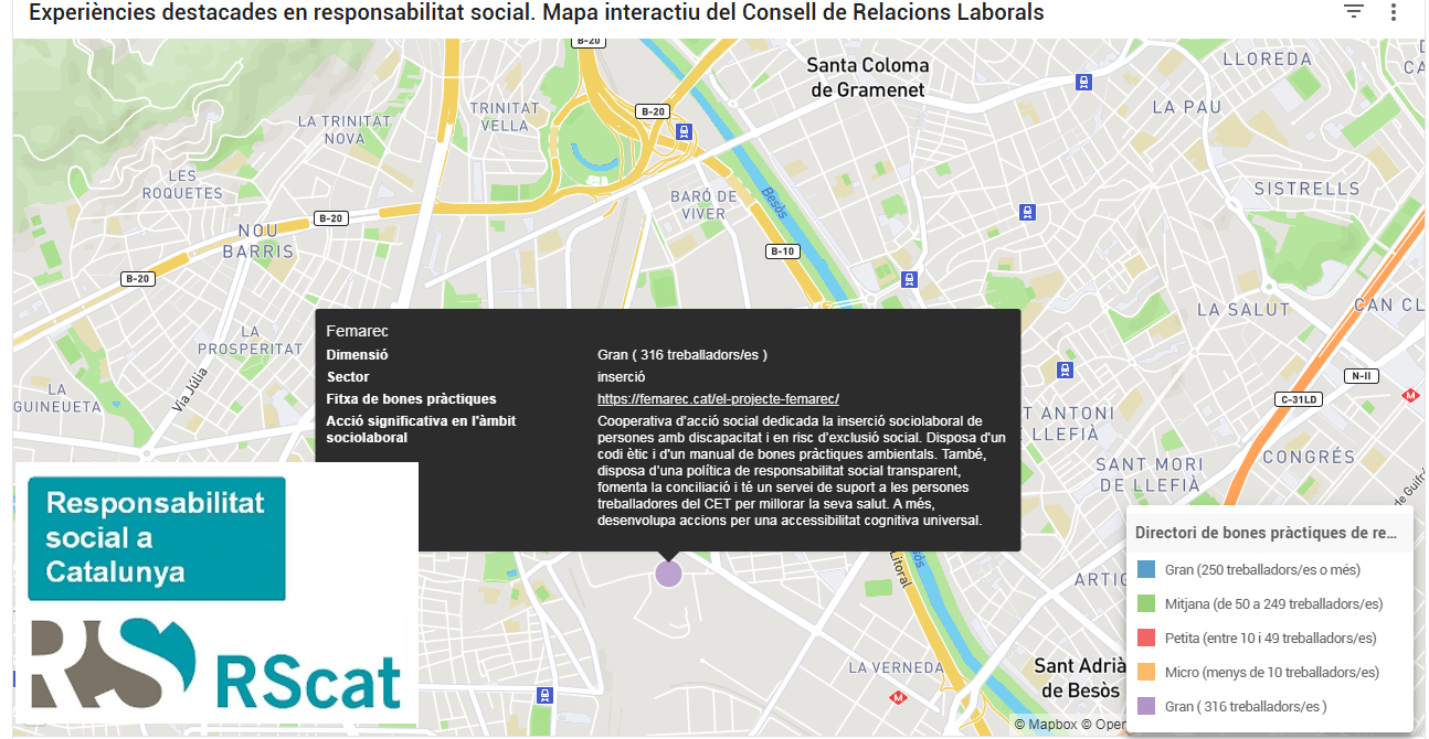 Femarec s'adhereix al Mapa RScat per impulsar la responsabilitat social i la sostenibilitat 1 RSCAT