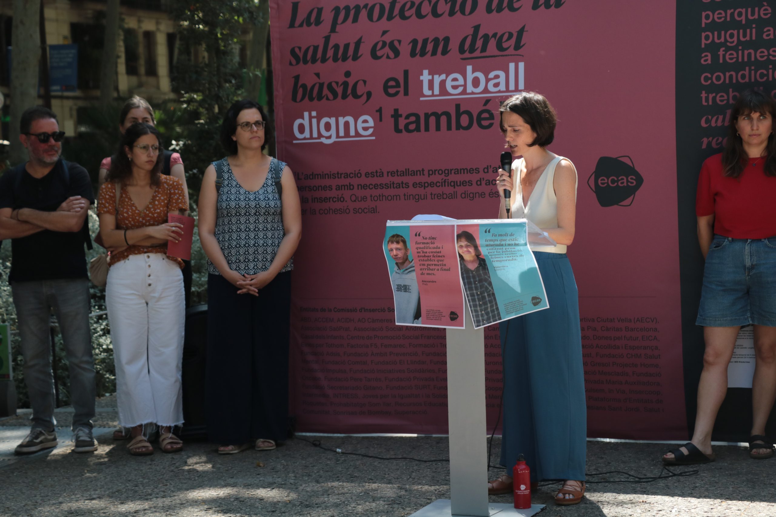 Les entitats socials exigim polítiques d’ocupació responsables que garanteixin l’accés a treballs dignes 9 IMG 4323 scaled