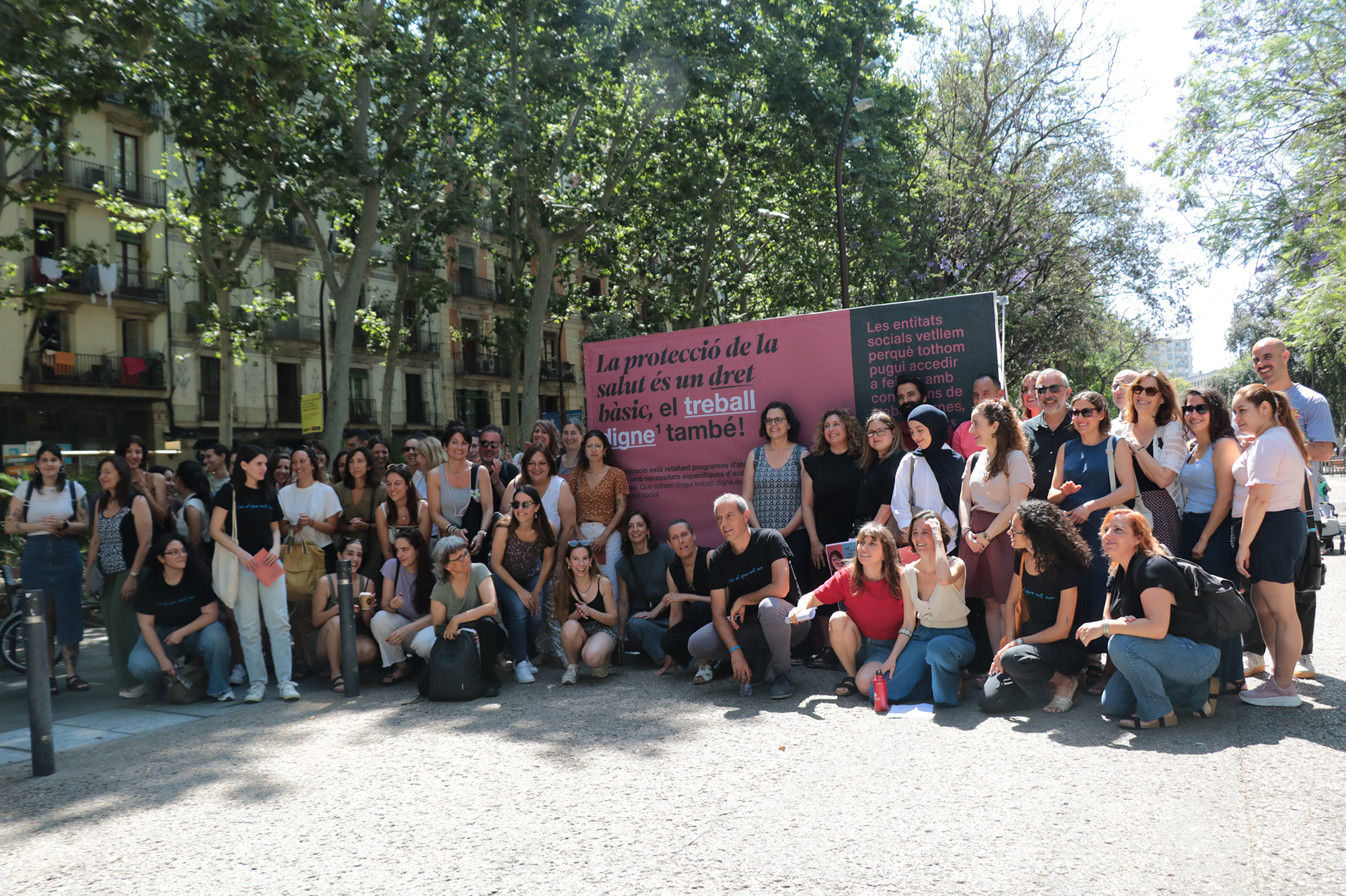 Les entitats socials exigim polítiques d’ocupació responsables que garanteixin l’accés a treballs dignes 10 IMG 4327 1