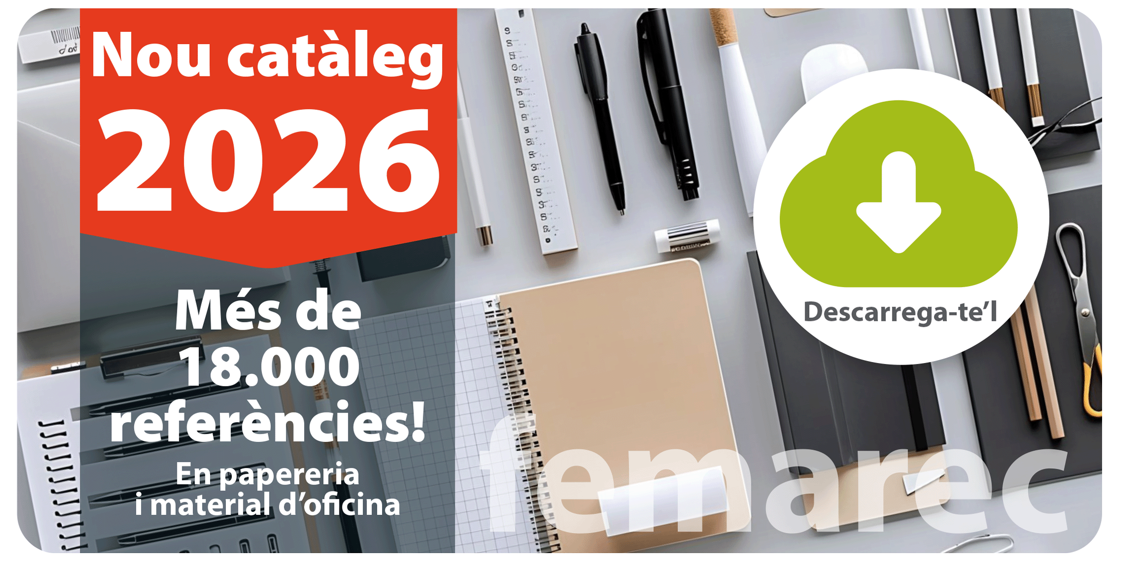 Material d'oficina 5 Banercataleg2026