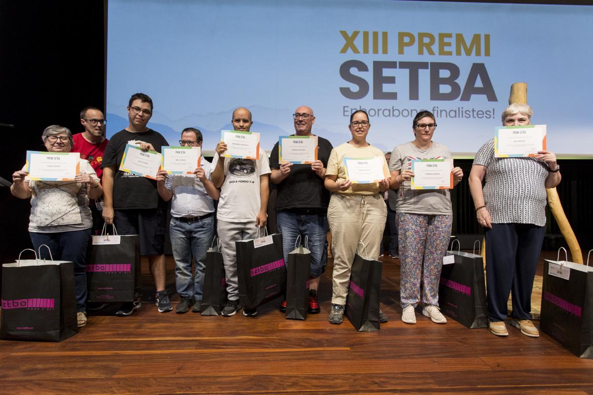 Grup de finalistes del Premi SETBA 2023